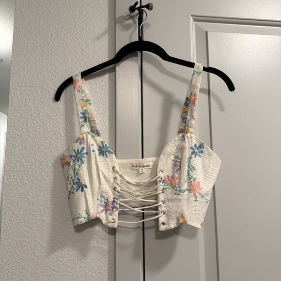 For Love And Lemons Tops - Marjorie Corset- For Love‎ and Lemons